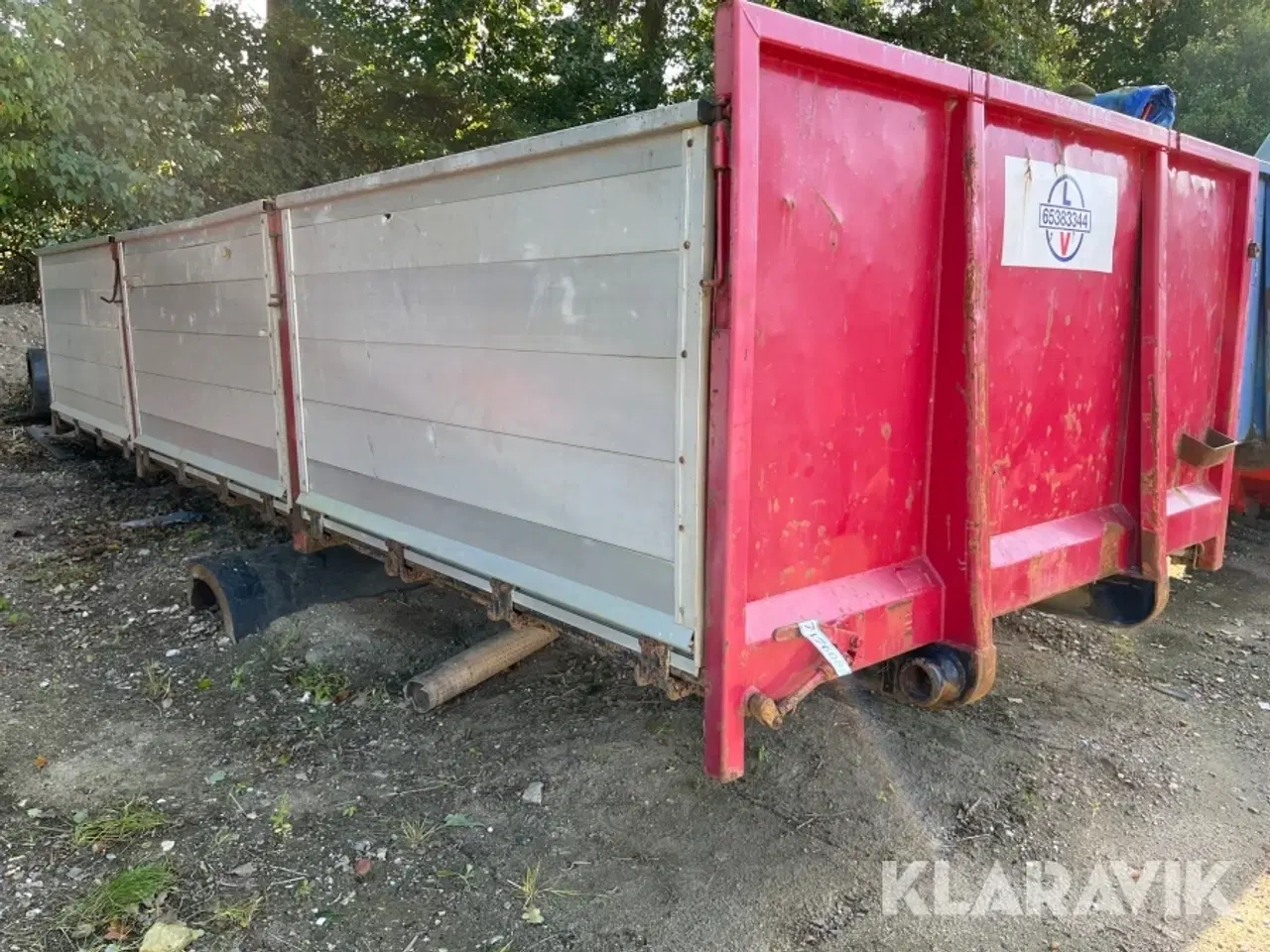 Billede 1 - Pendellad med aluminium sider