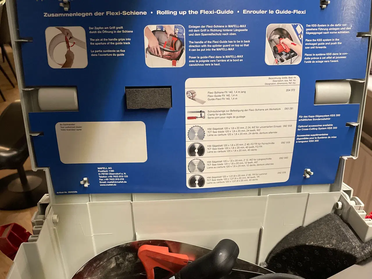 Billede 4 - Mafell Håndrundsav KSS 300 MaxiMAX