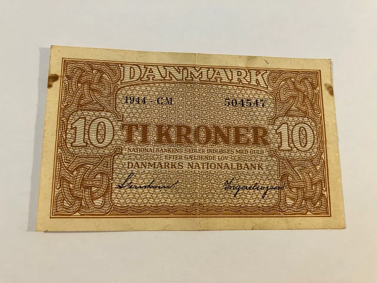 Billede 1 - 10 Kroner 1944 Danmark