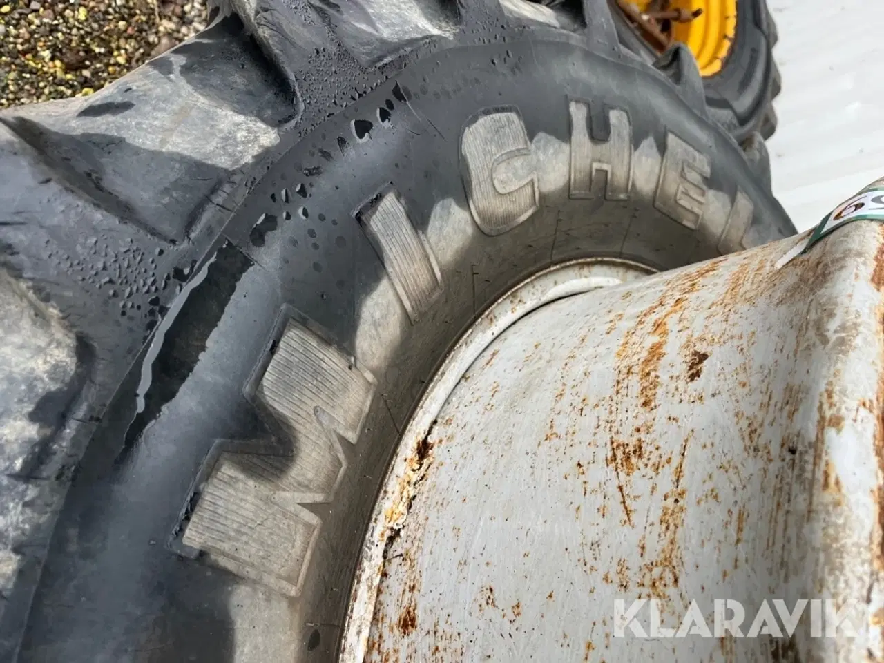 Billede 9 - Tvillingehjul Michelin 480/65R28 - 2 styk - med klemmer