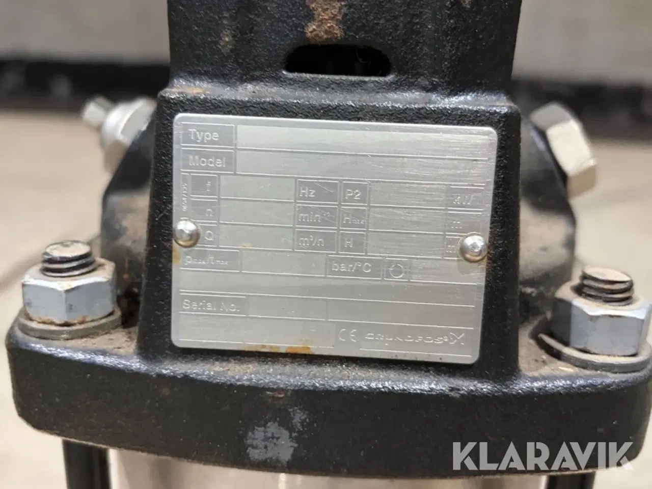 Billede 9 - Centrifugalpumpe Grundfoss MG90SB2-24FT115-D1