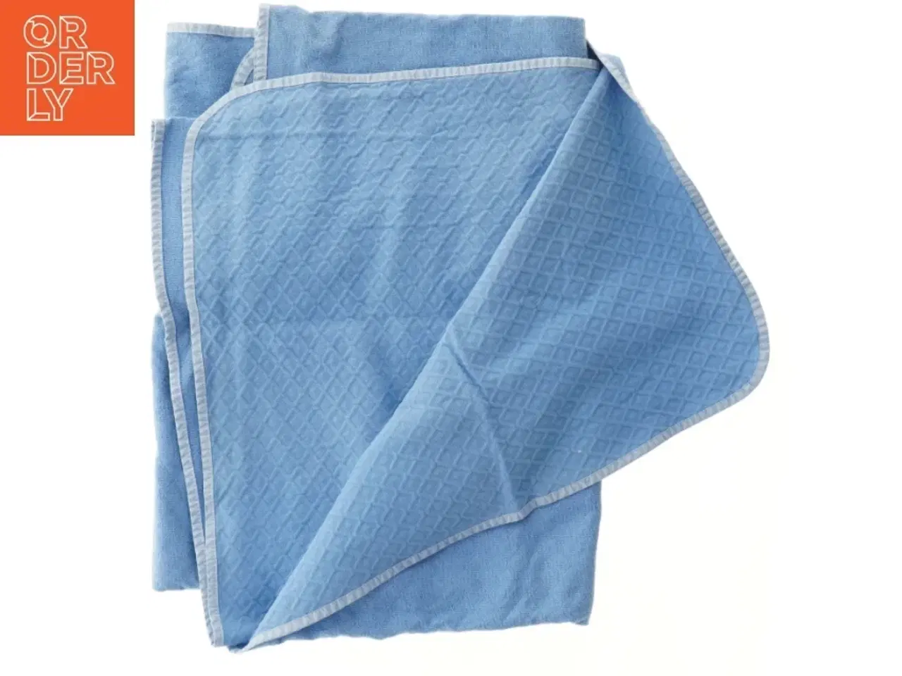 Billede 2 - Blå dug (str. 138x200 cm)