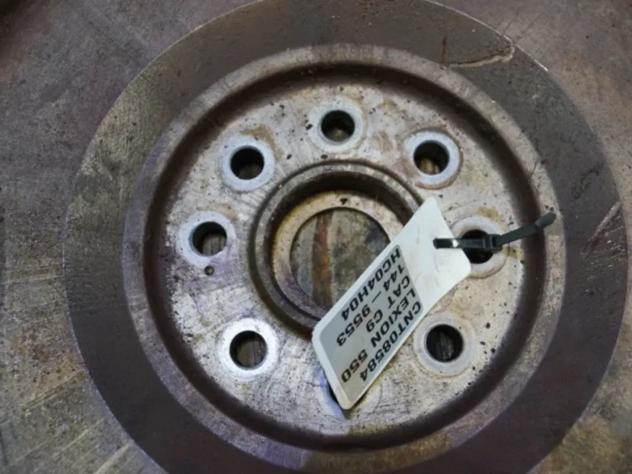 Billede 6 - Lexion 550 Cat C9 Montering Svinghjul 144-9553