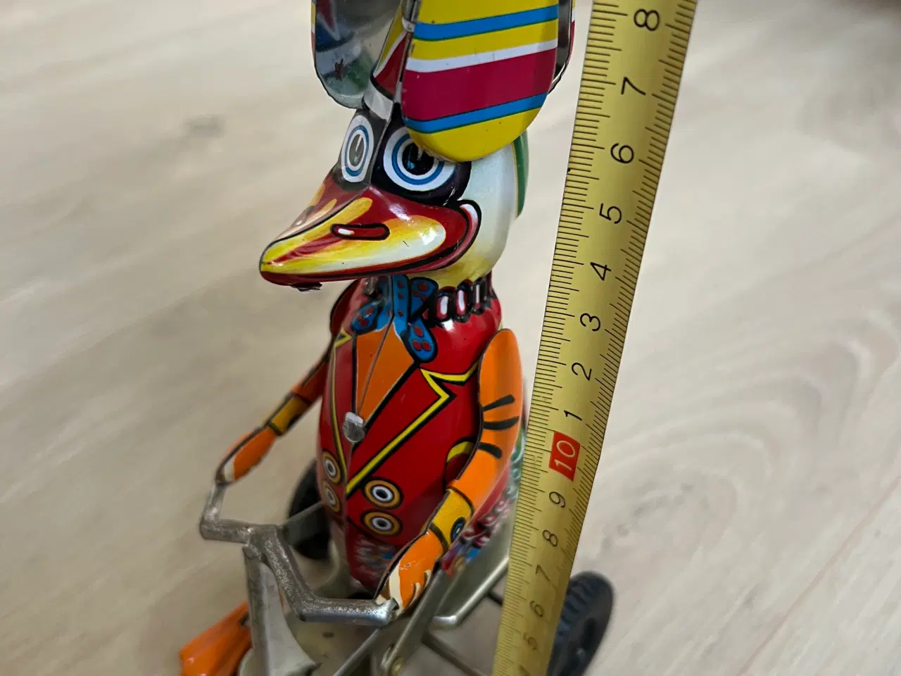 Billede 6 - Blikpladelegetøj And på Trehjulet cykel