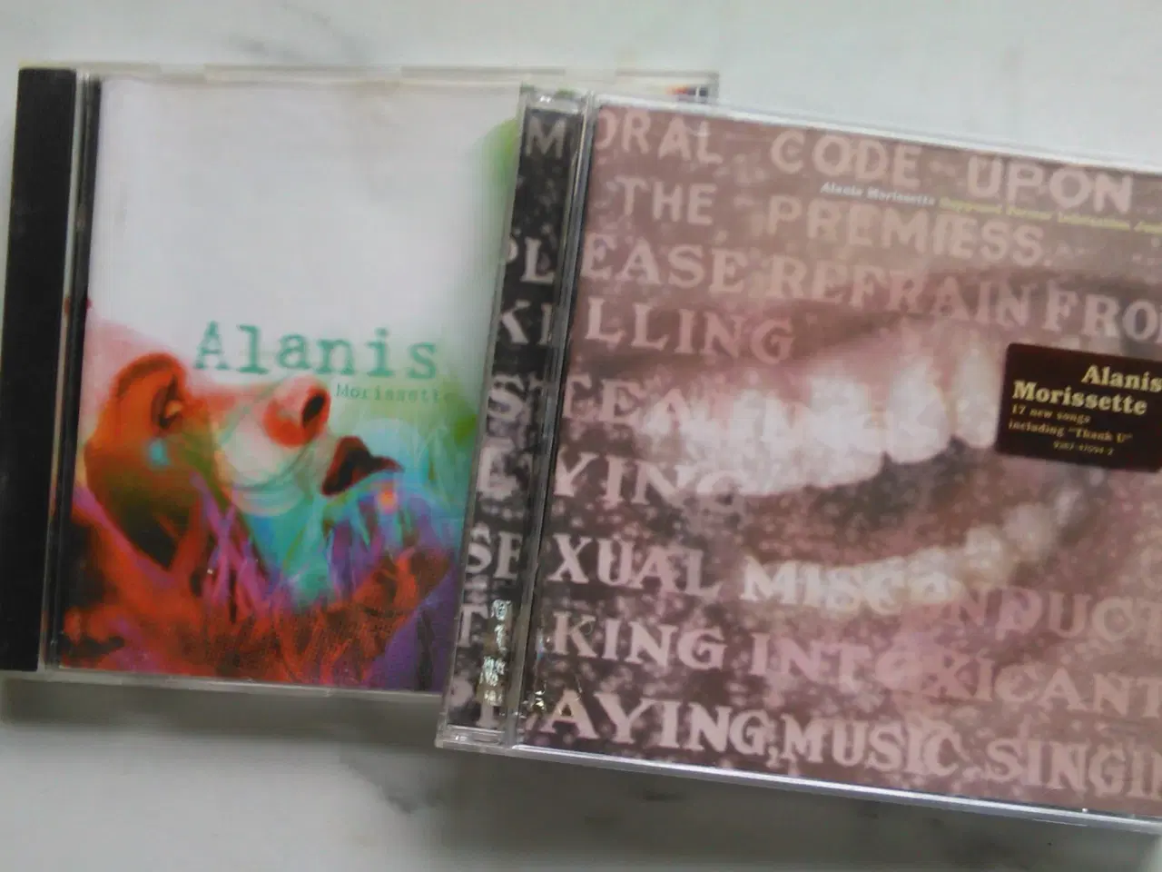 Billede 1 - Alanis Morissette: 2 CD'er stk. 25 kr.