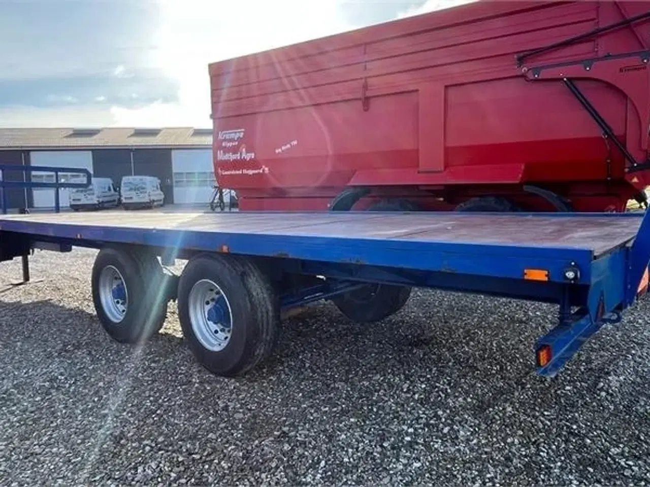 Billede 3 - NOC Agro Halmvogn 9 mtr.  Drejbar bagaksel