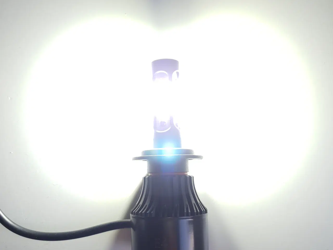 Billede 2 - NY! H7 LED 360° COB LED 11000LM / 6500K / 72W
