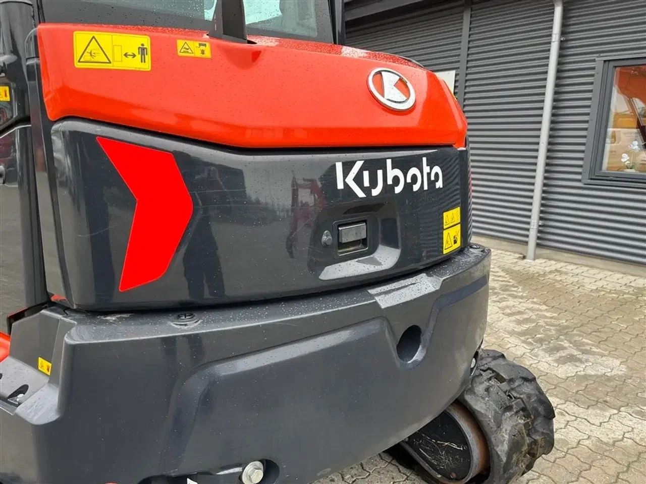 Billede 2 - Kubota KX060-5 Hydraulisk hurtigskifte med kipbar planerskovl.