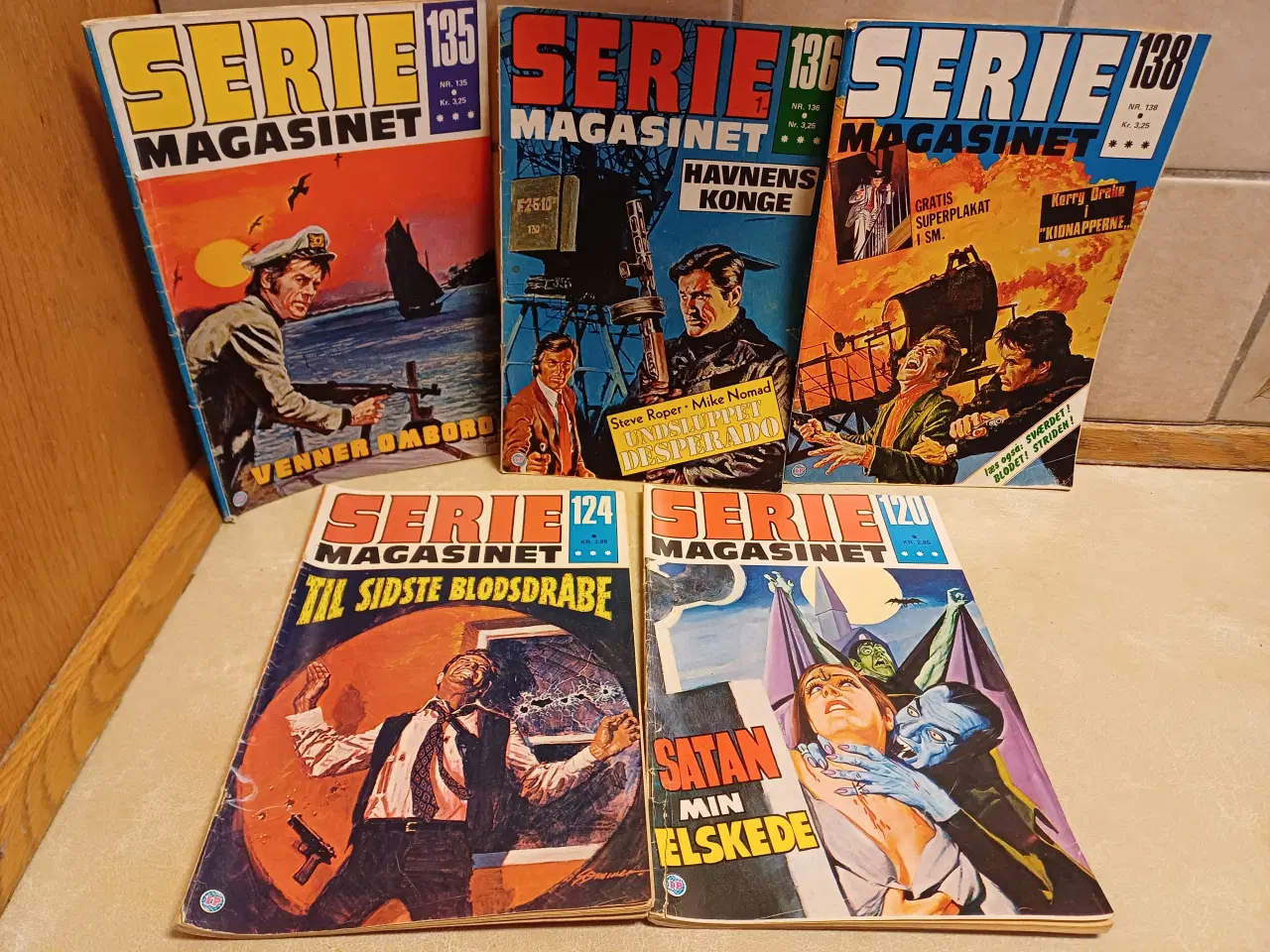 Billede 1 - Serie Magasinet 5 hæfter fra 1972 og 1973