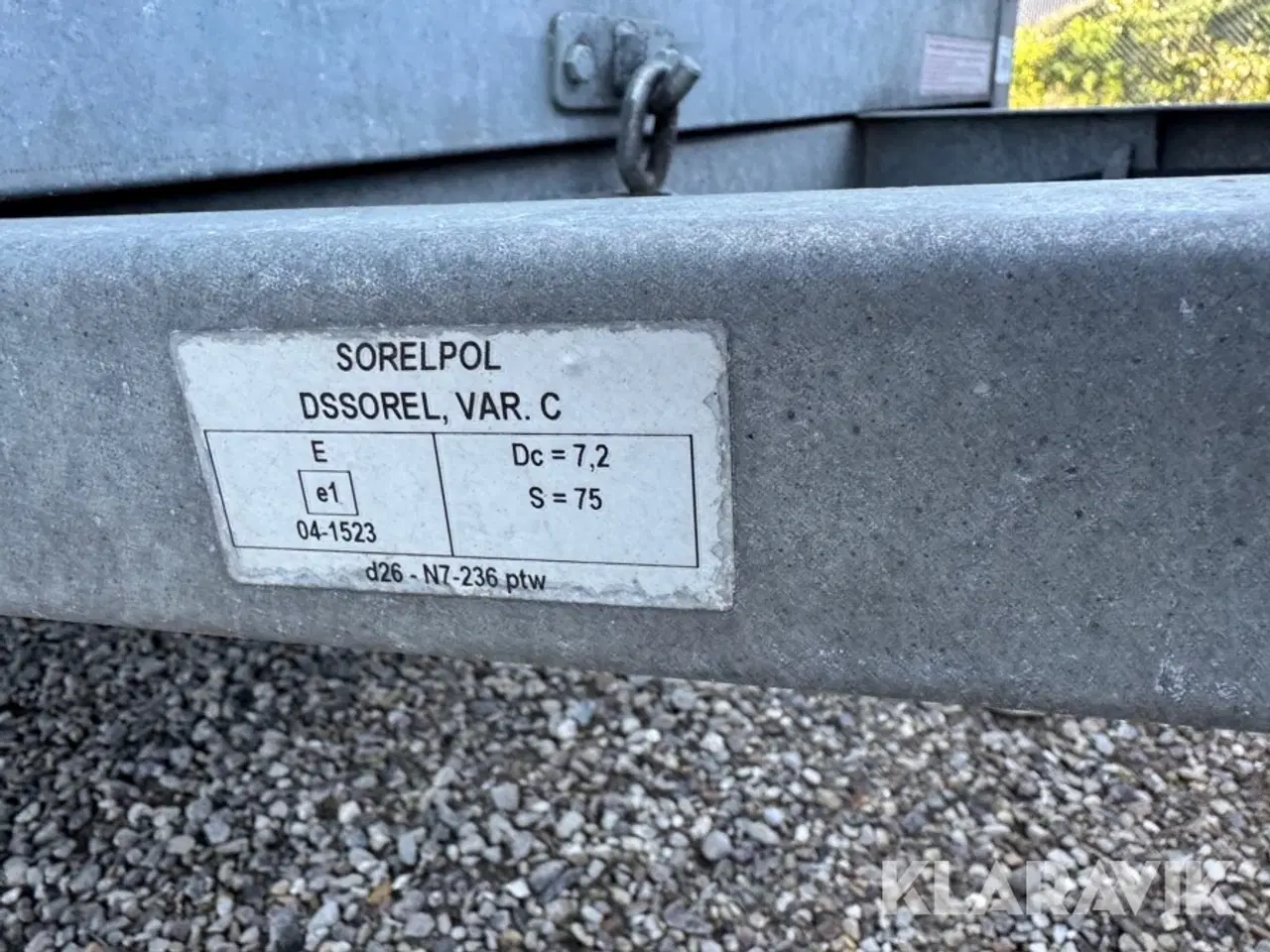 Billede 6 - Tiptrailer  Neptun Praktik Remorque 750kg