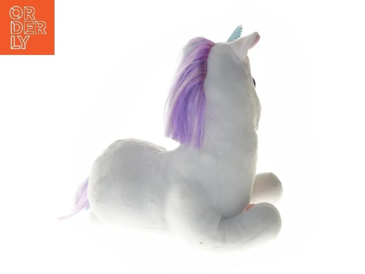 Billede 4 - Bamse enhjørning (str. 40x19x28 cm)