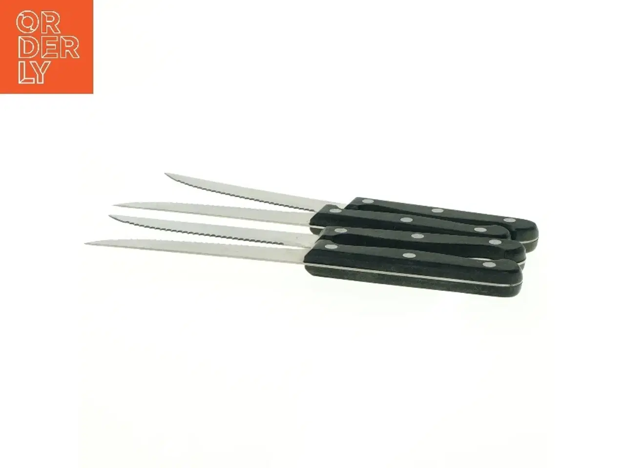 Billede 1 - Knivsæt med savtakkede blade (str. 22x2 cm)