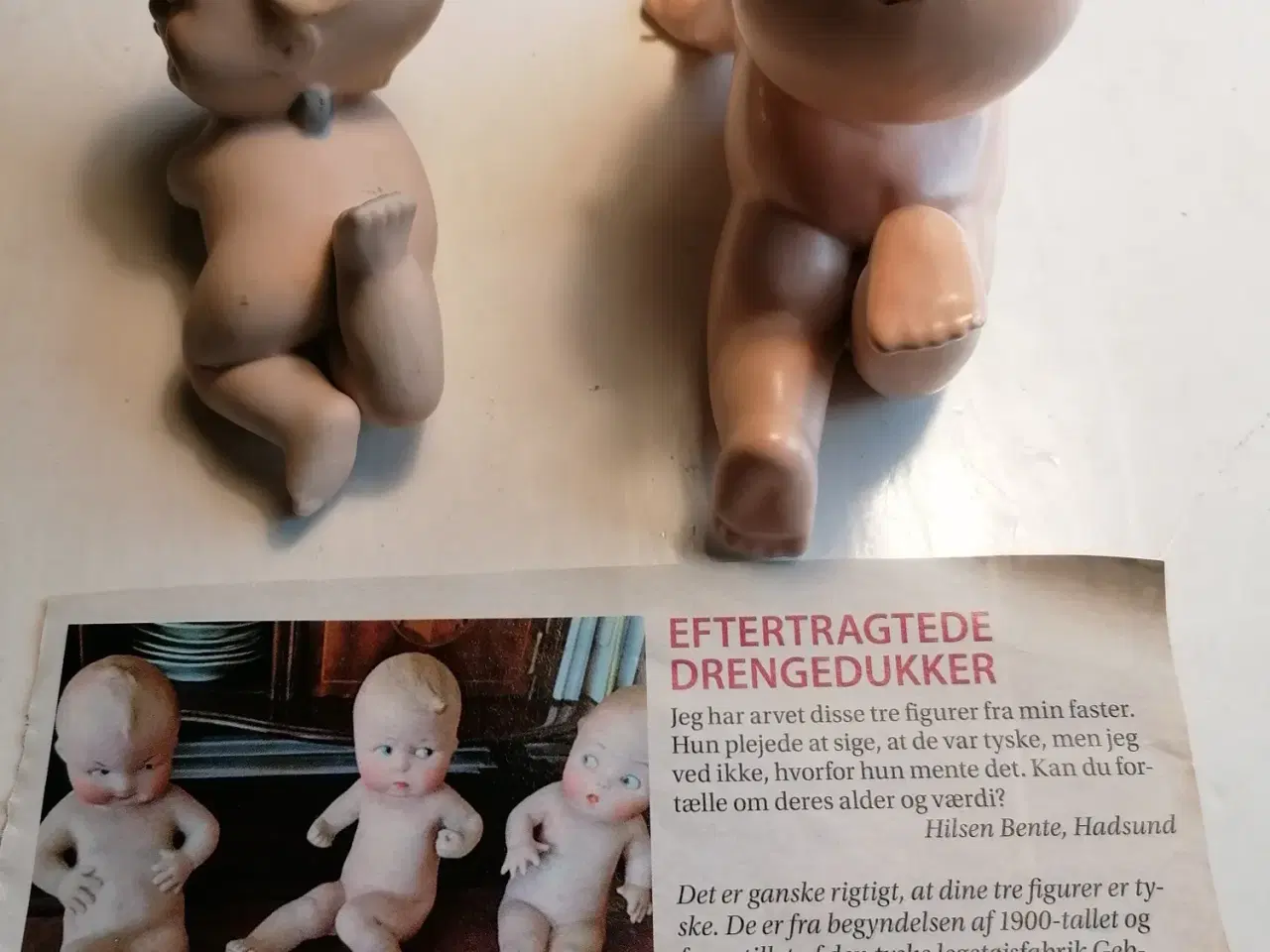 Billede 2 - Porcelænsfigurer. Antikke.