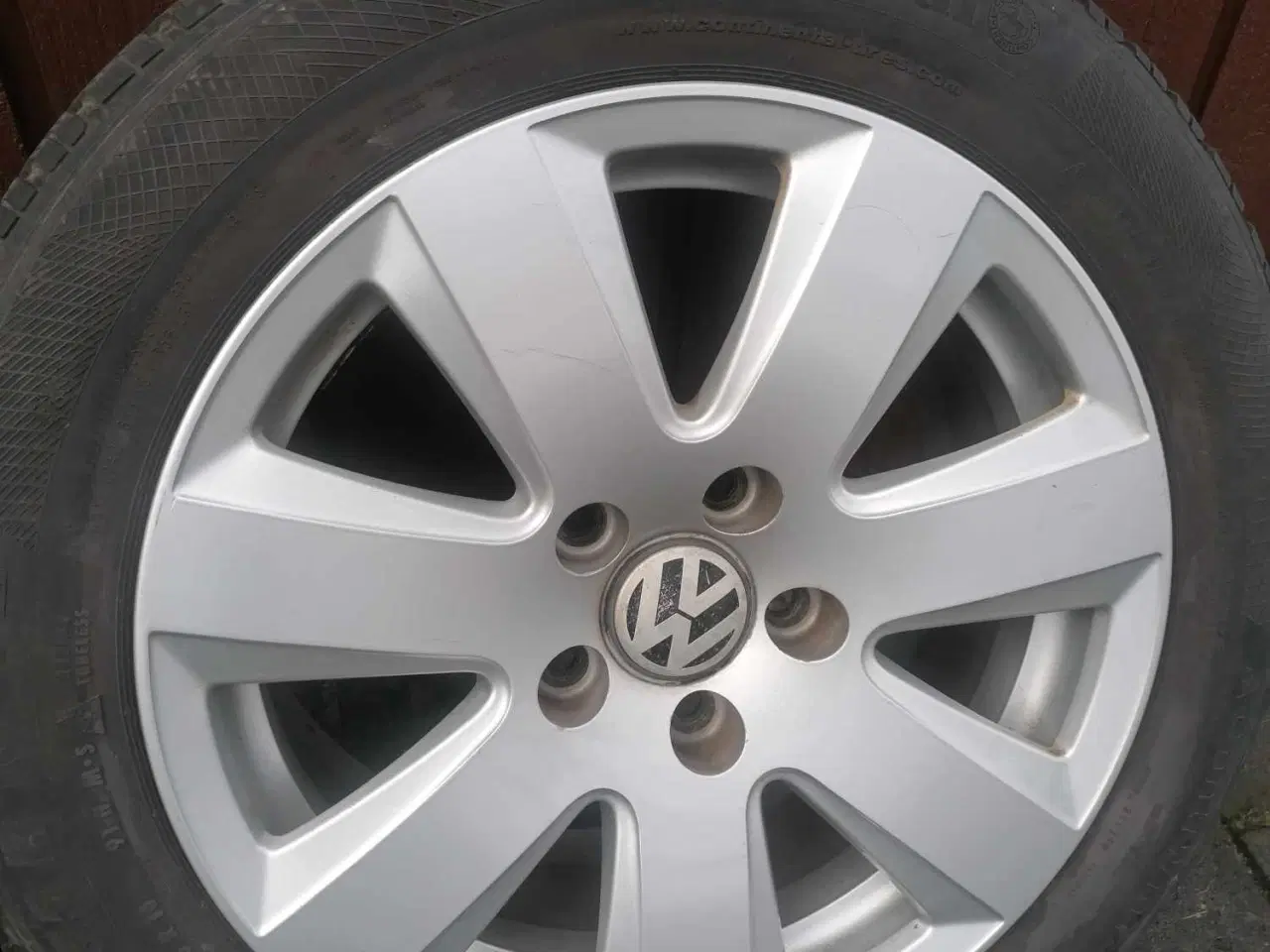 Billede 3 - Vw fælge 5x112 m. Helårsdæk