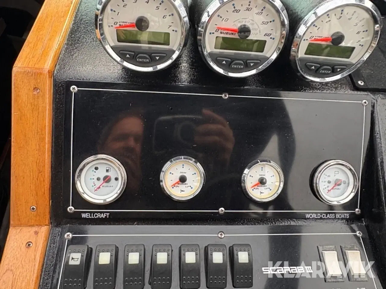 Billede 10 - Speedbåd Welcraft med bådstativ