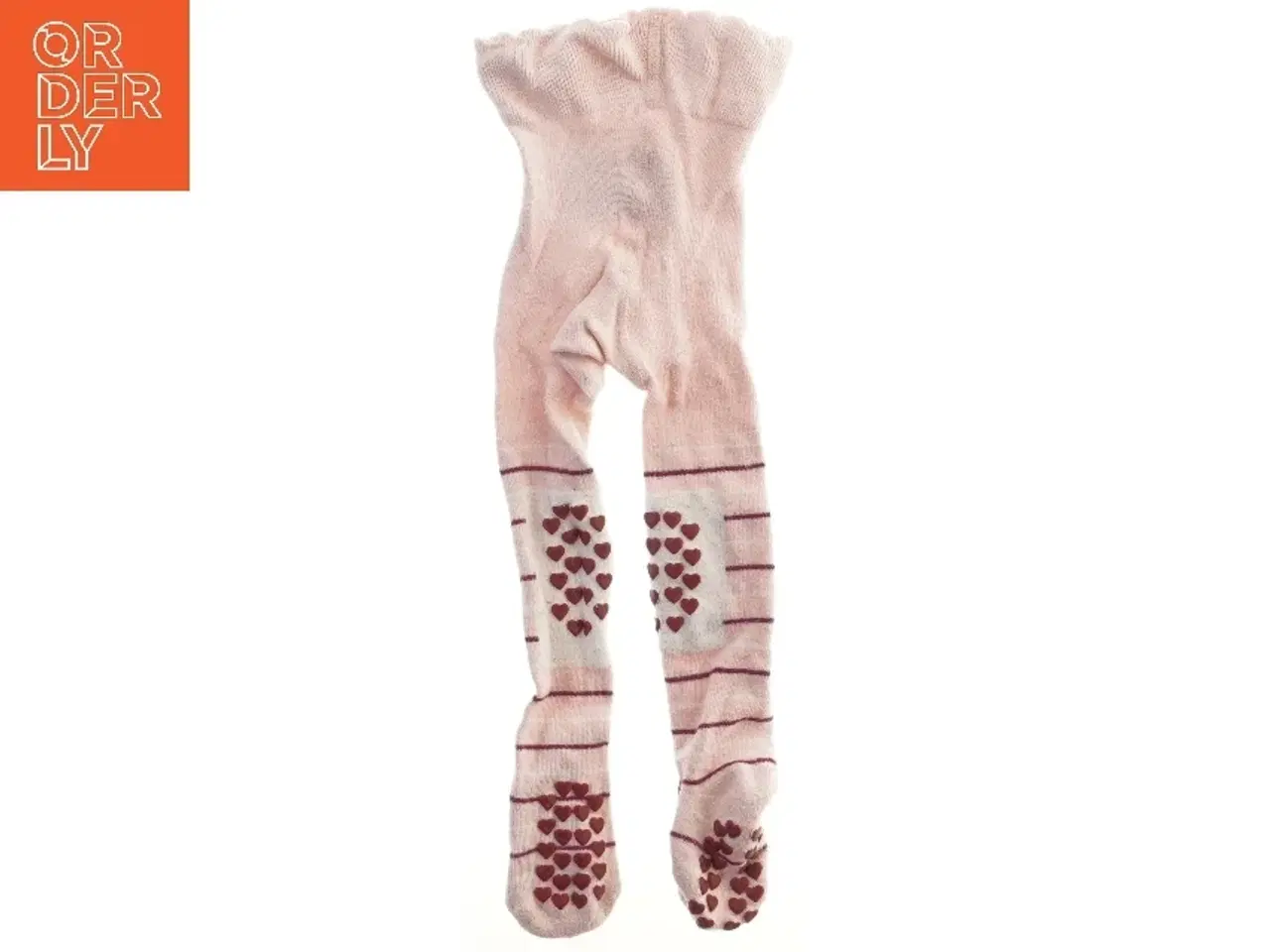 Billede 1 - Strømpebukser med hjerte mønster fra Lupilu (str. 62)