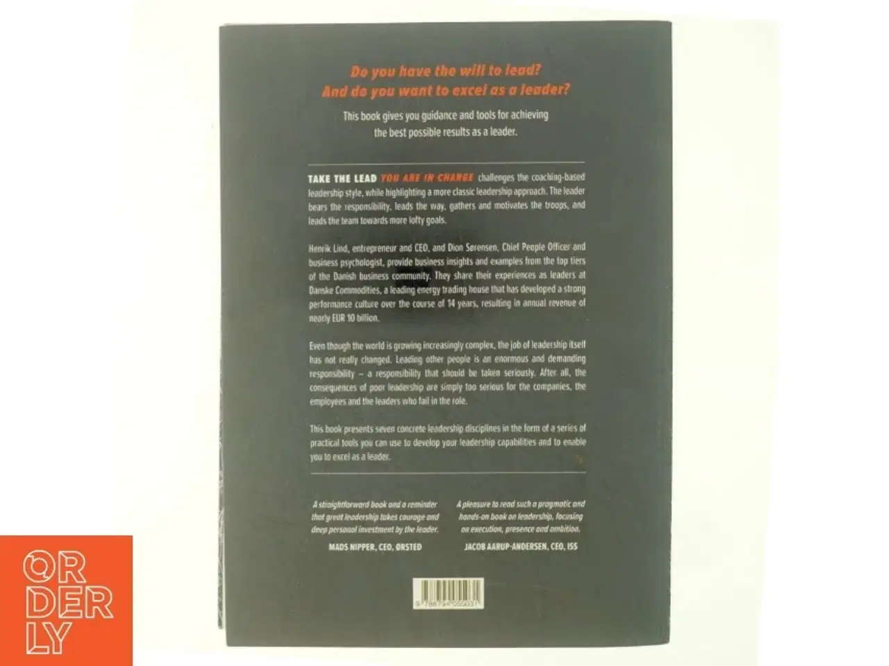 Billede 3 - Take the lead : you are in charge af Henrik Lind (f. 1975-02-19) (Bog)