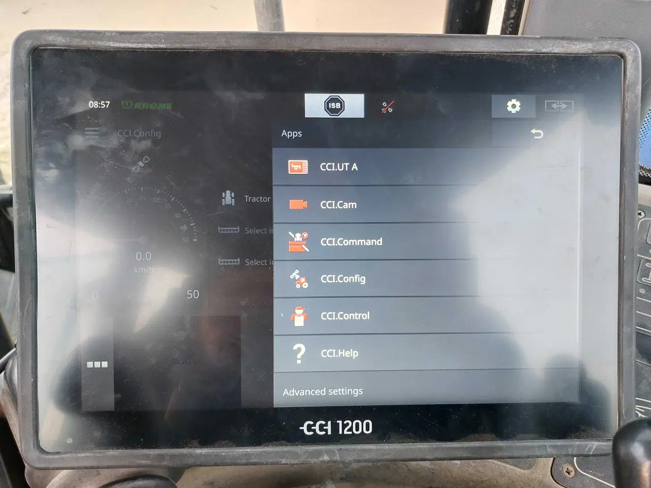 Billede 6 - CCI 1200 ISOBUS universal terminal