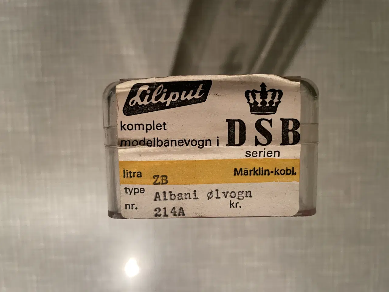 Billede 7 - Liliput, æske til DSB Albani ølvogn