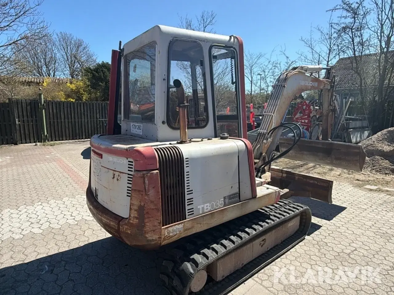 Billede 11 - Gravemaskine Takeuchi TB035