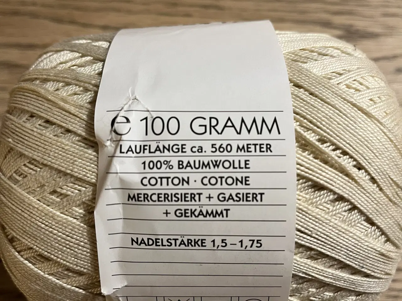 Billede 3 - Garn - bomuld