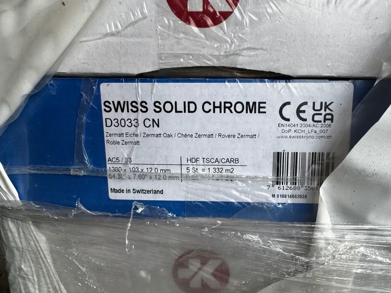 Billede 2 - 160,56 kvm. gulv SWISS SOLID CHROME D3033 CN