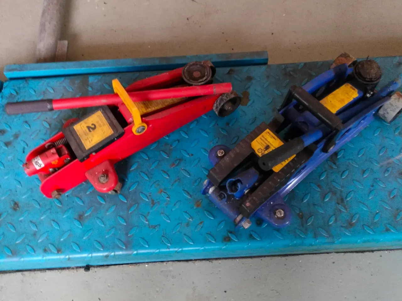 Billede 1 - donkrafte 2 små værkstedsdonkrafte