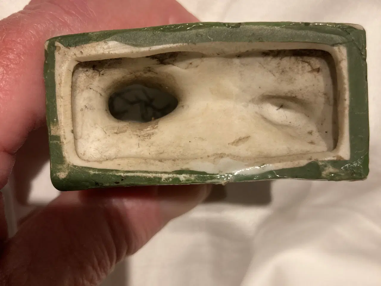 Billede 5 - Antik kylling figur