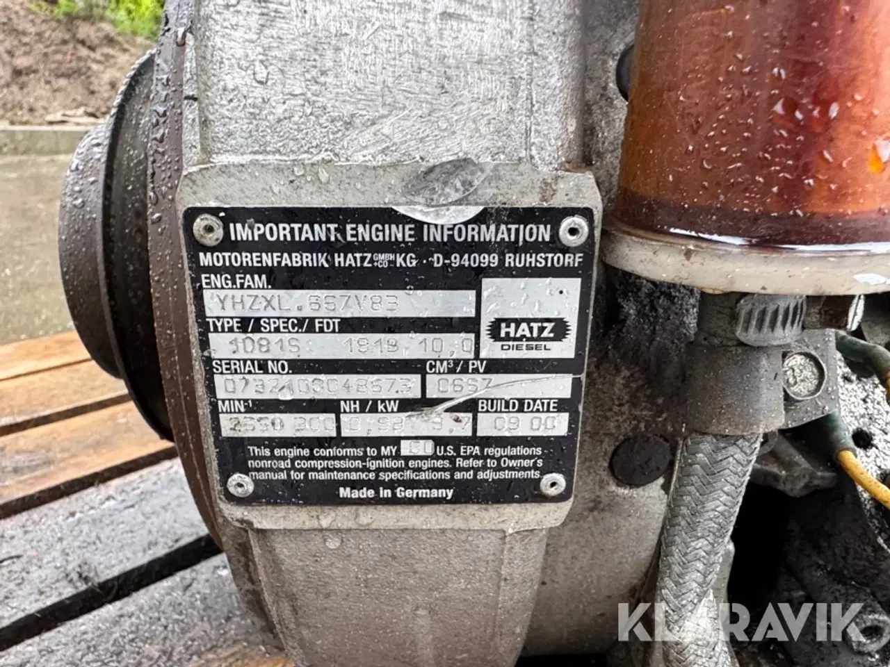 Billede 6 - Pladevibrator Wacker DPU 6055