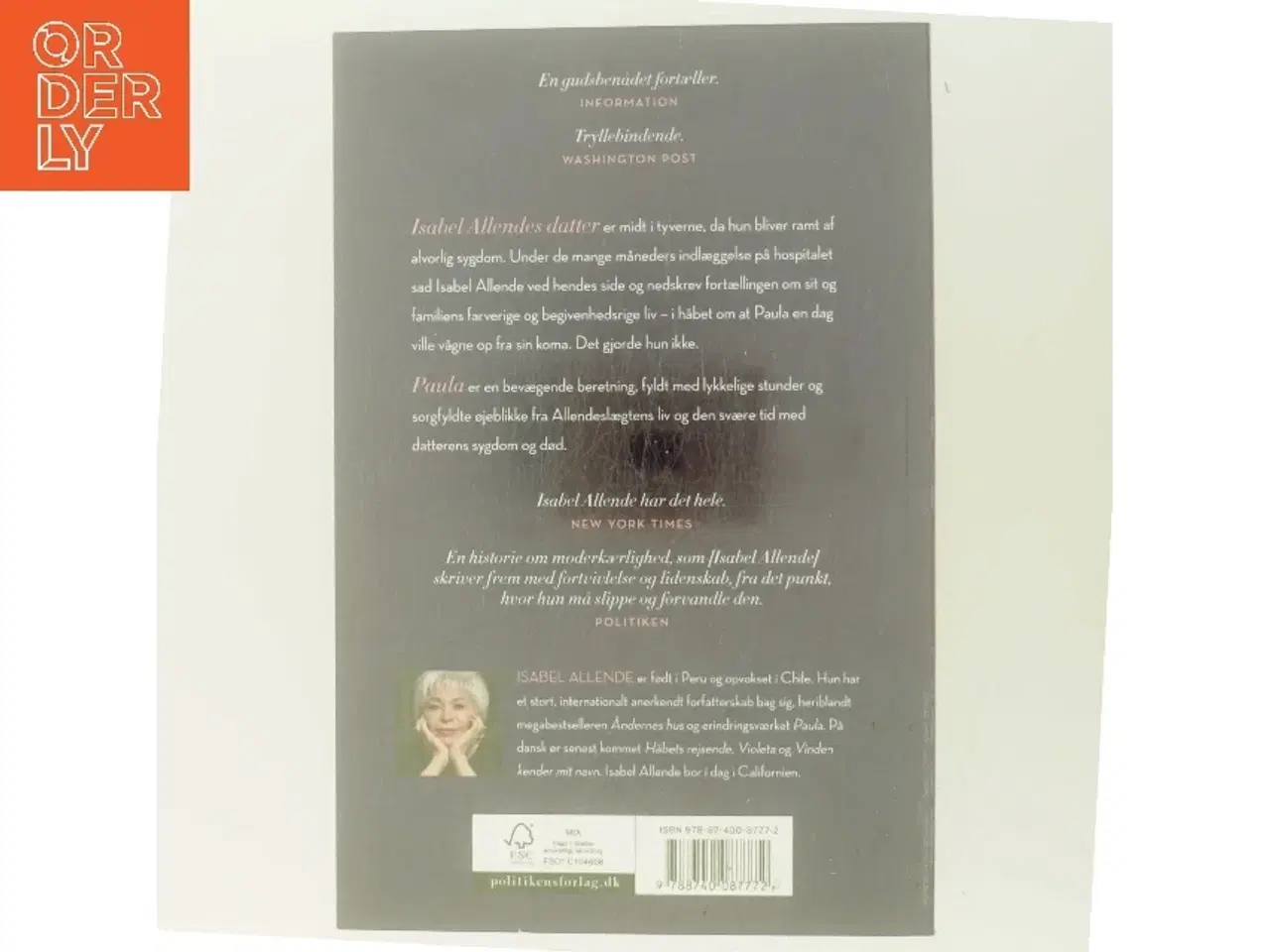 Billede 3 - Paula af Isabel Allende (Bog)