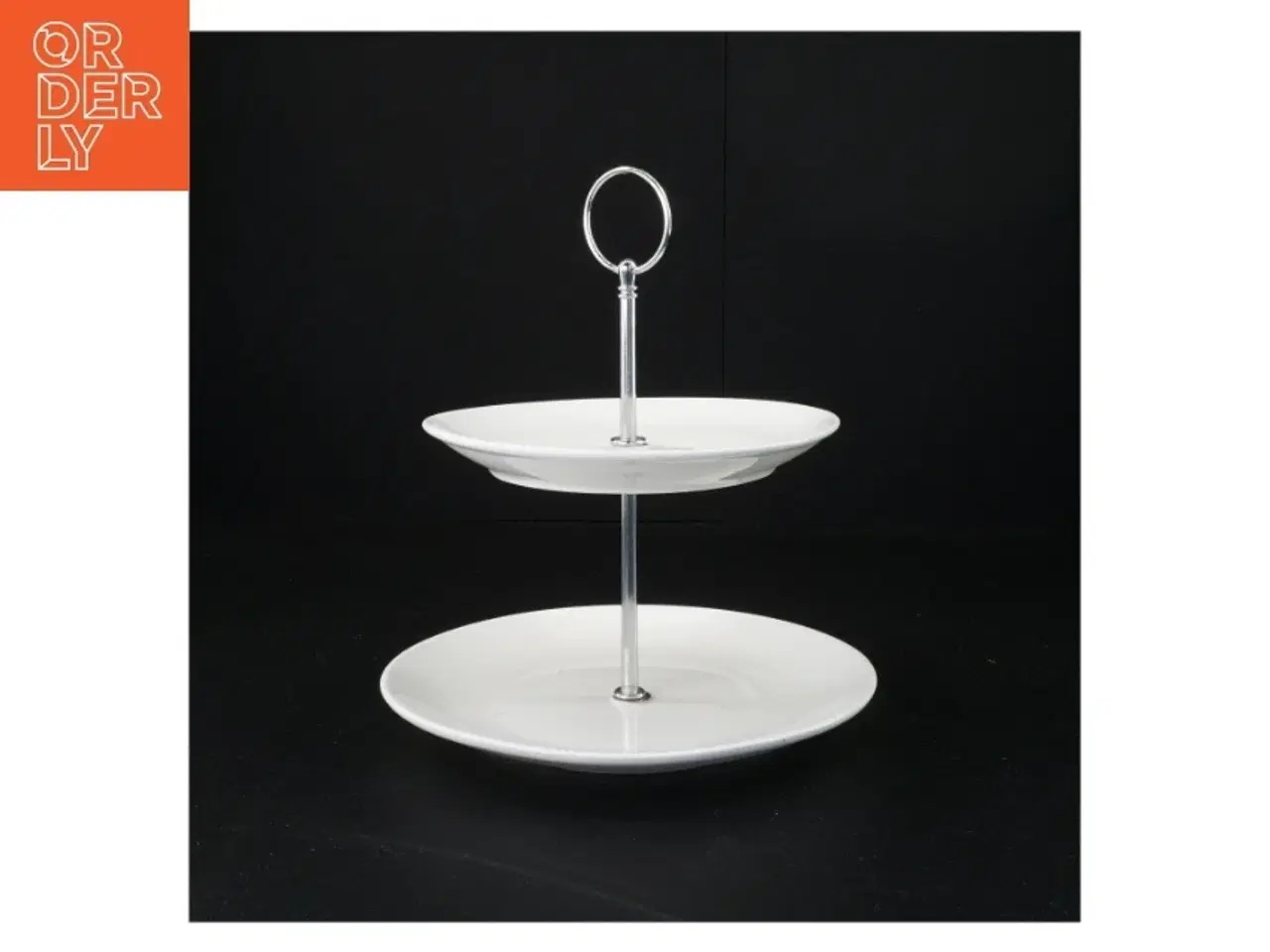 Billede 1 - Hvid kageopsats (str. 25 x 21 cm)