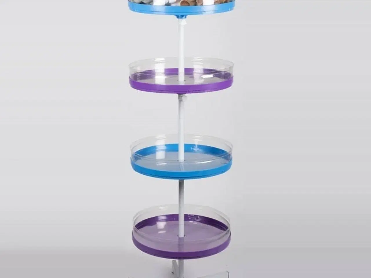 Billede 1 - Rund display med 4 hylder