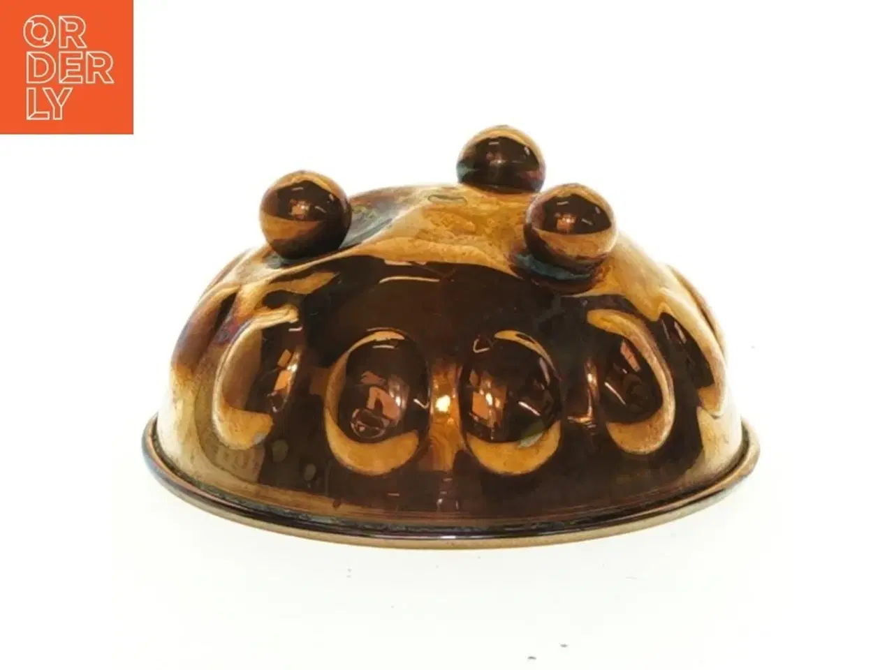 Billede 2 - Antik kobberskal (str. 8 cm)