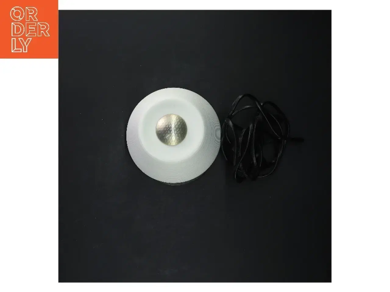 Billede 3 - LED bordlampe med ribbet design (str. Ø 13 cm)aromalampe fra Beurer (hører sammen med stik andetsteds i shoppen)