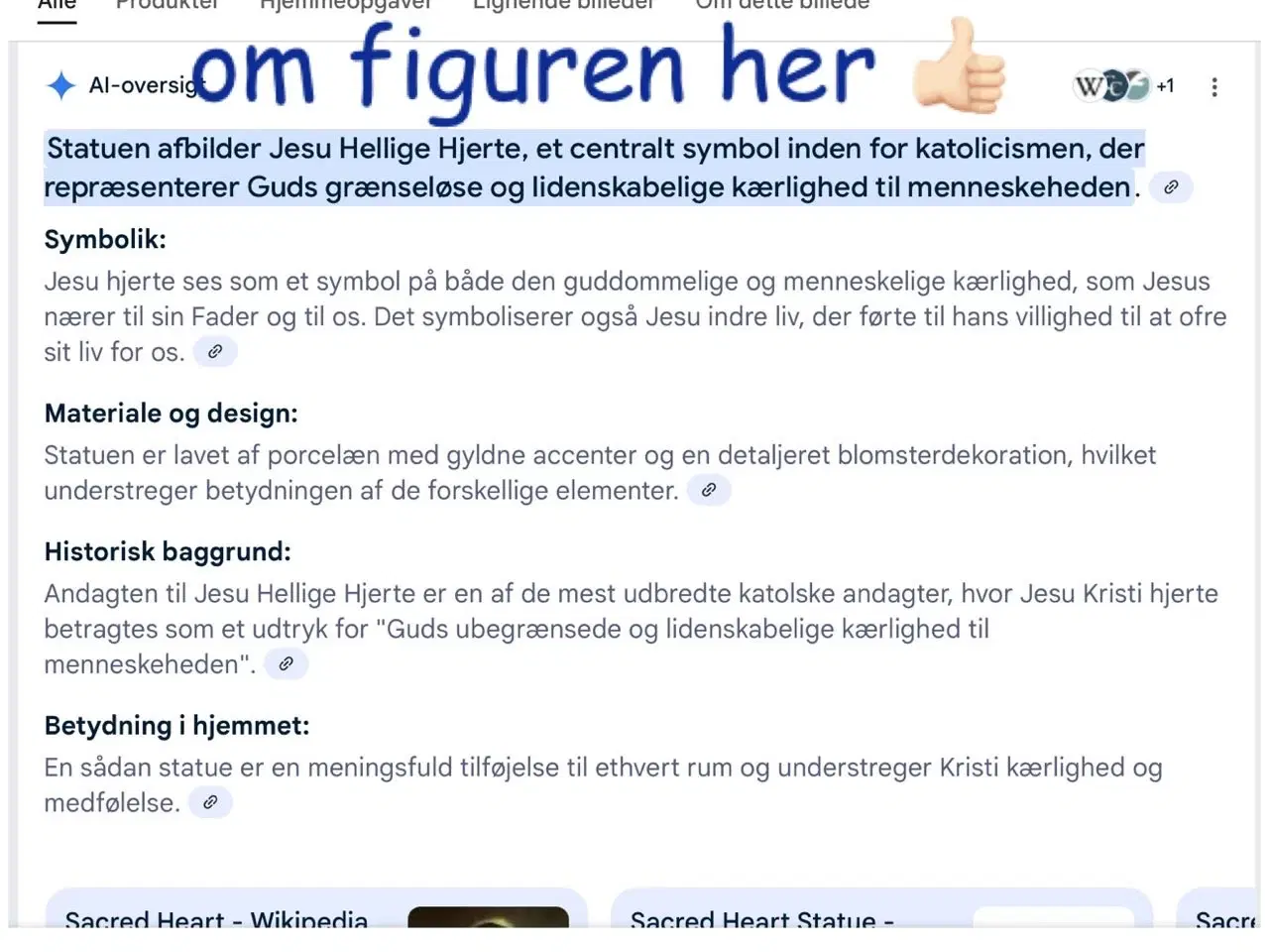 Billede 4 - Jesus i porcelæn