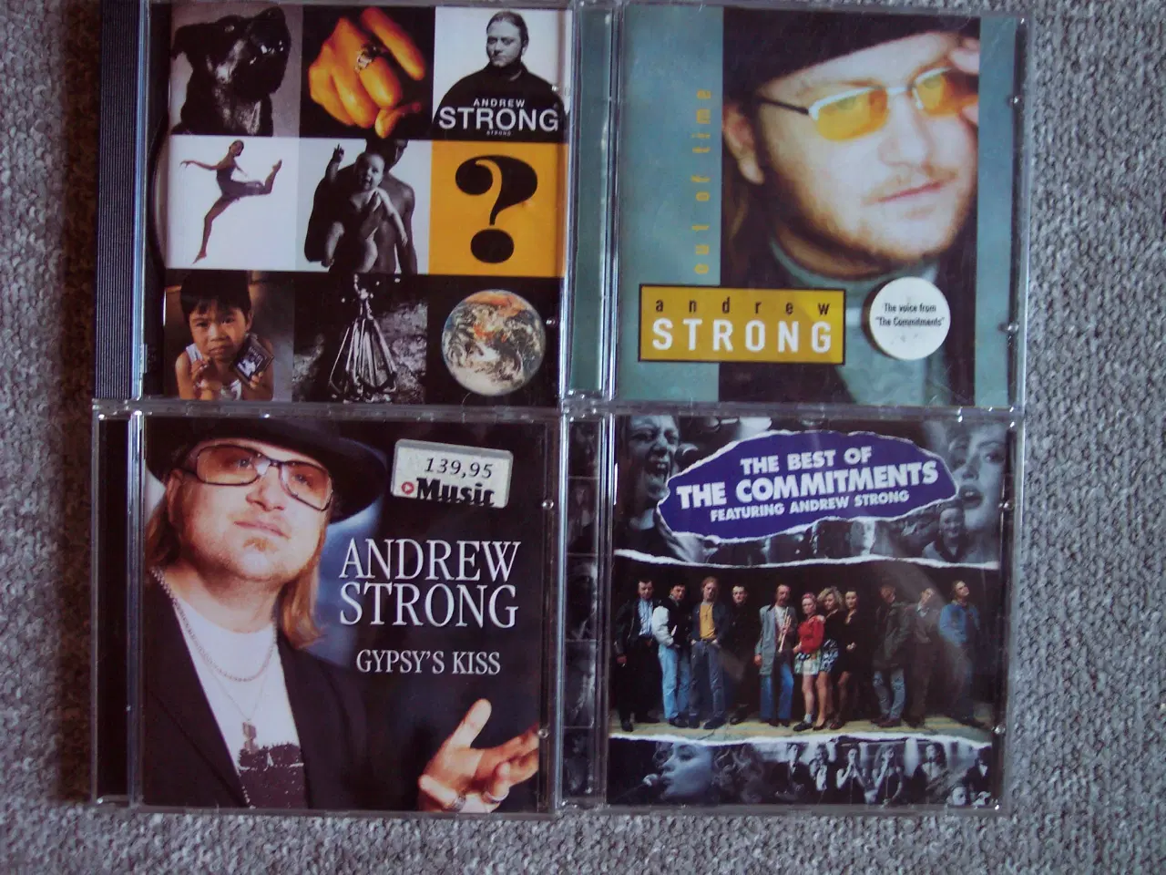 Billede 1 - .ANDRES  STRONG  CDer sælges stykvis 