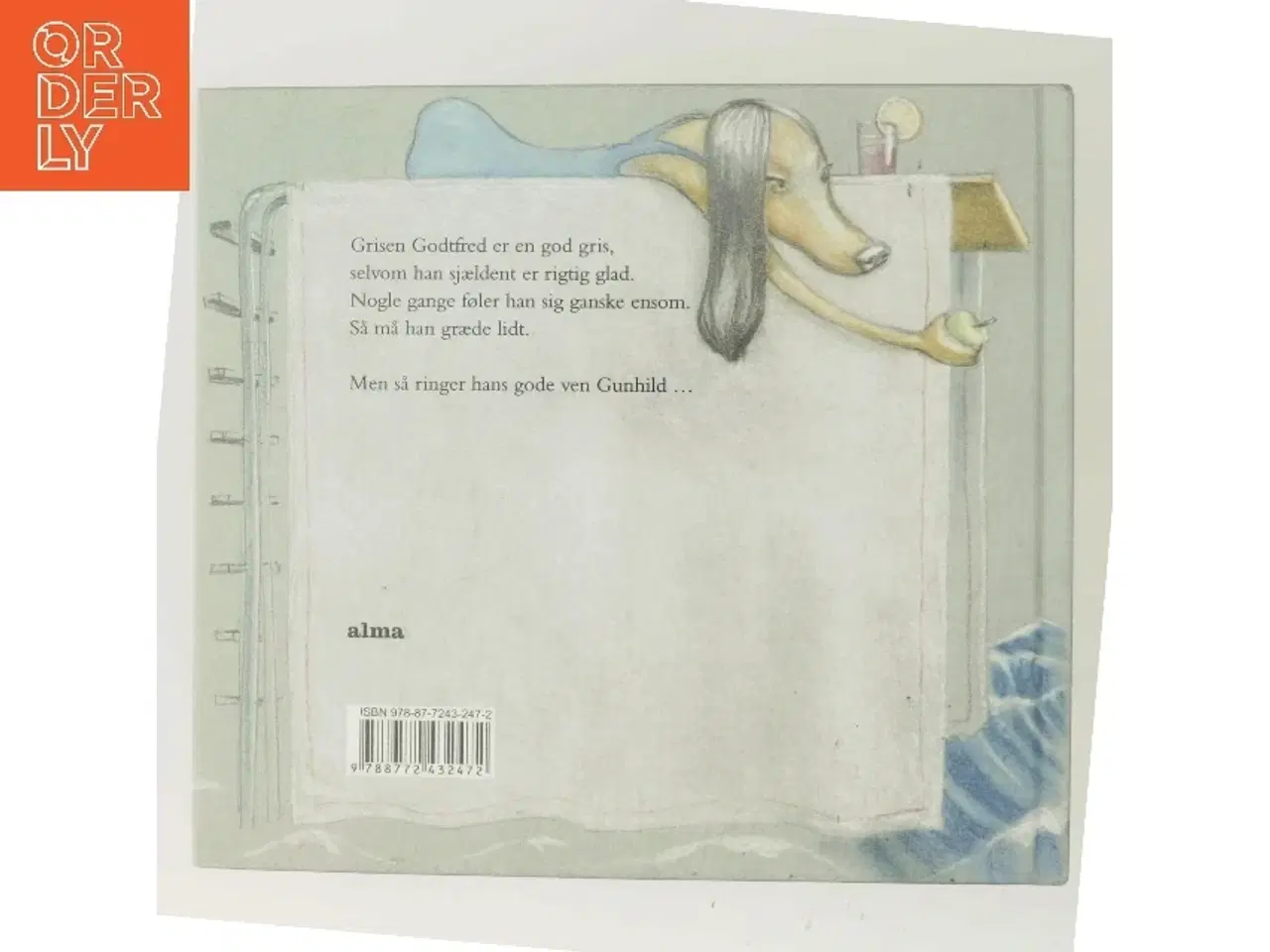 Billede 3 - Grisen Godtfreds Lille Grædebog af Merete Morken Andersen (Bog)