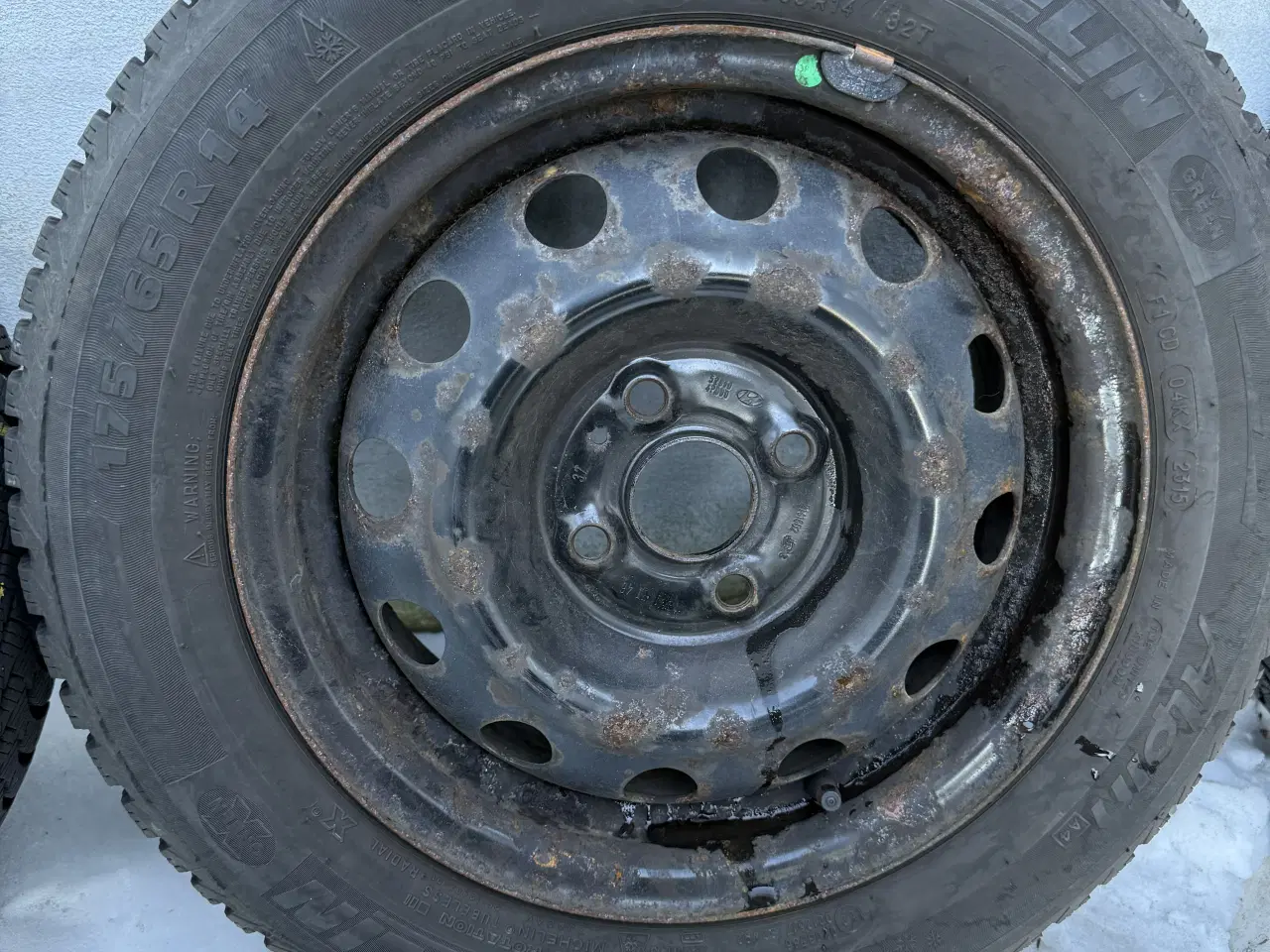 Billede 2 - Gode vinterhjul til Hyundai i10