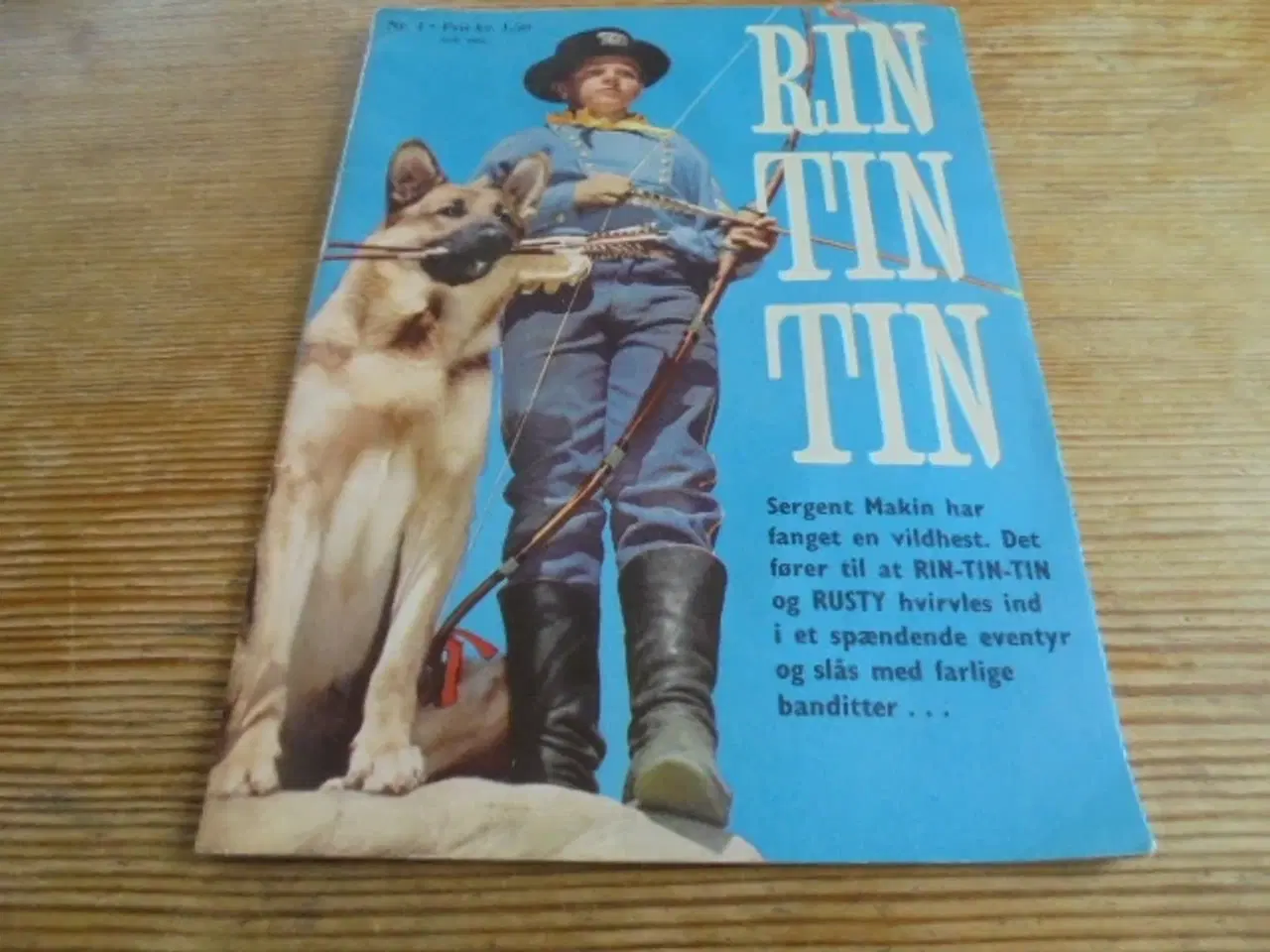 Billede 1 - Rin Tin Tin nr. 4 fra 1962  God stand  