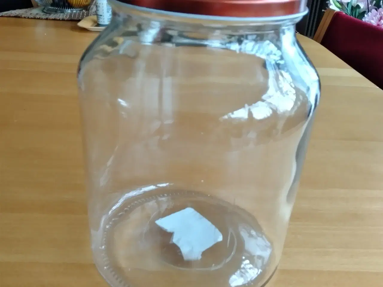 Billede 1 - Opbevaringsglas med kobberlåg