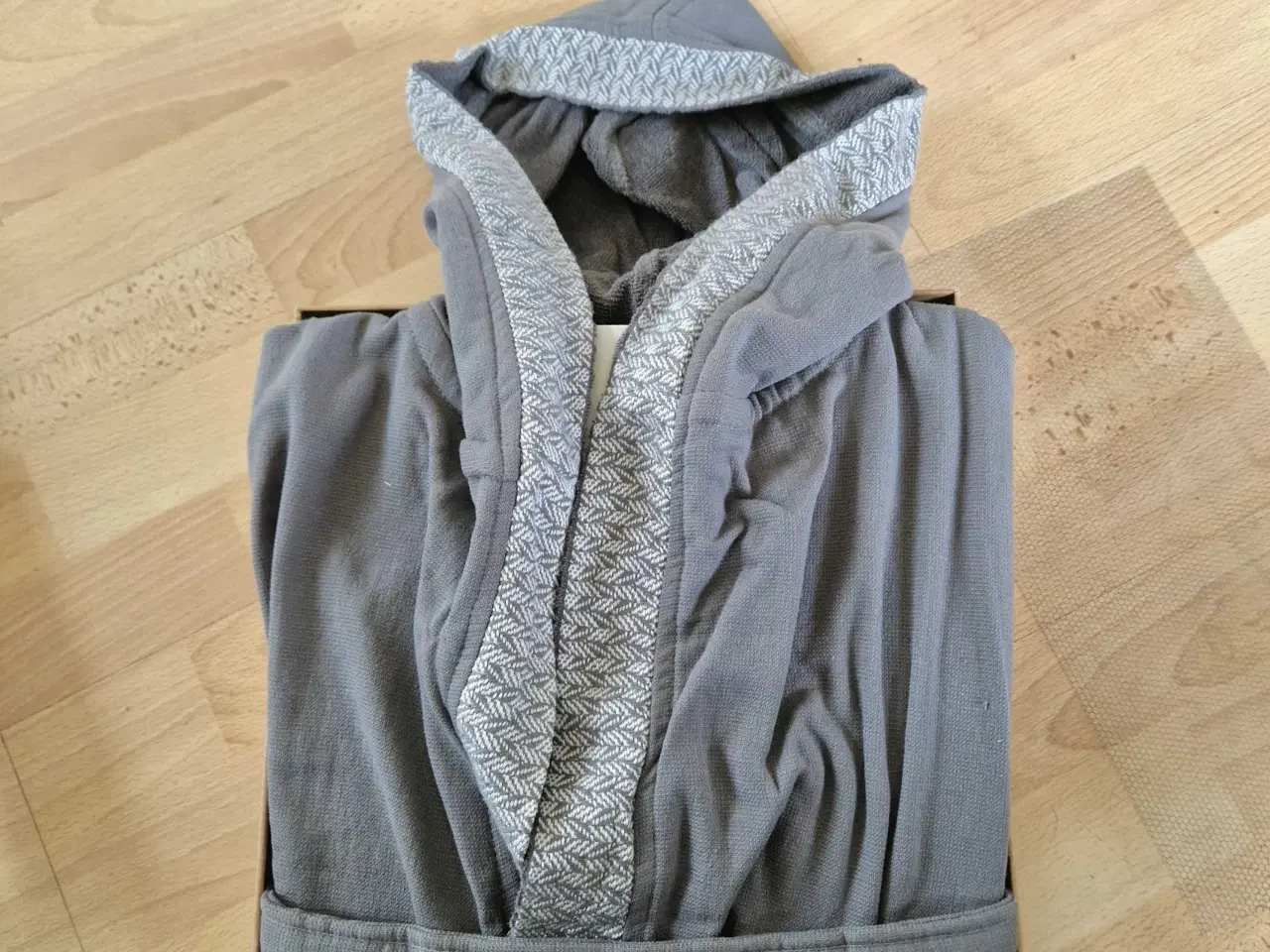 Billede 3 - Herre badekåbe I økologisk bomuld 