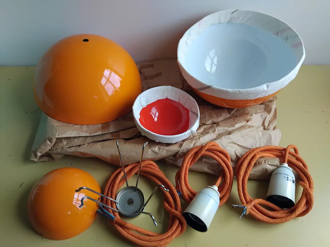Billede 2 - Verner panton flowerpot, emalje lamper