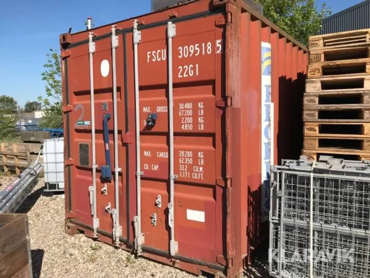 Billede 1 - Container 606x244x259, 20 fod