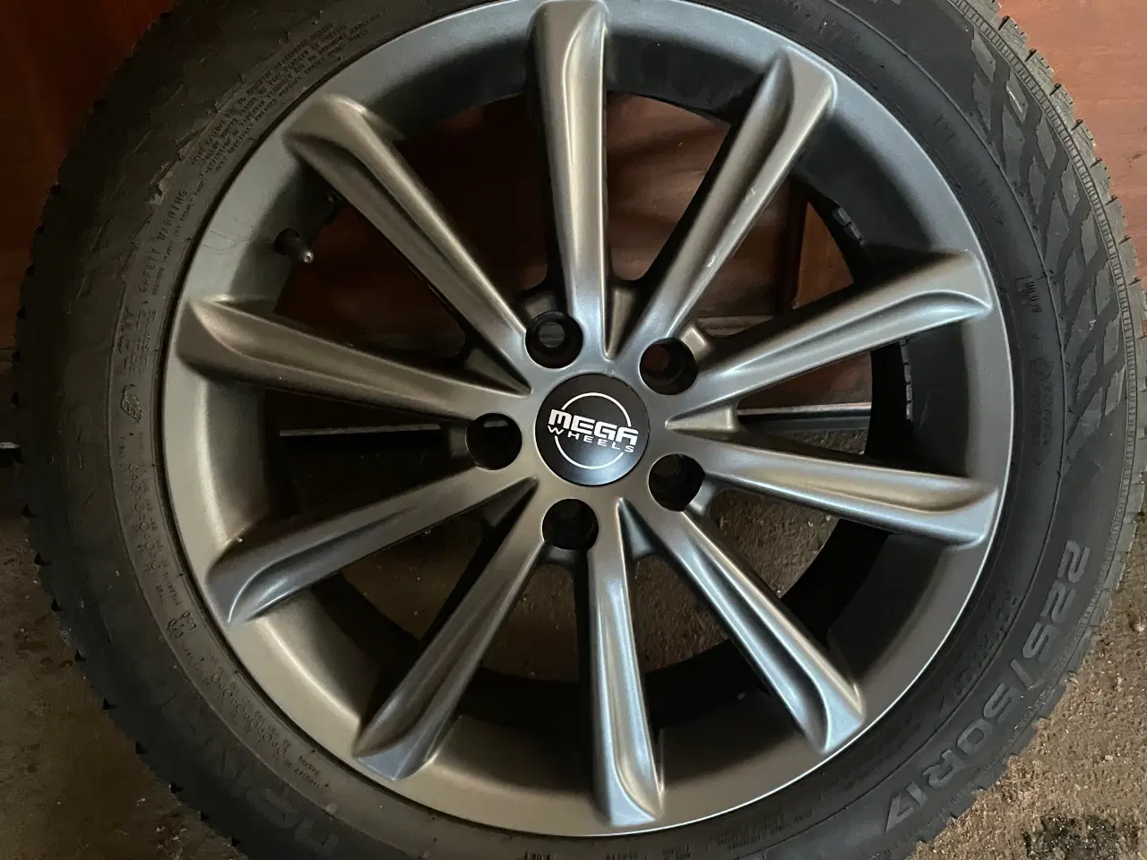 Billede 2 - 4 stk Mega Wheels alufælge