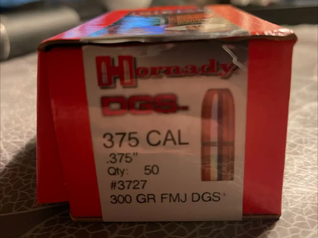 Billede 1 - Hornady 375 dgs kugler