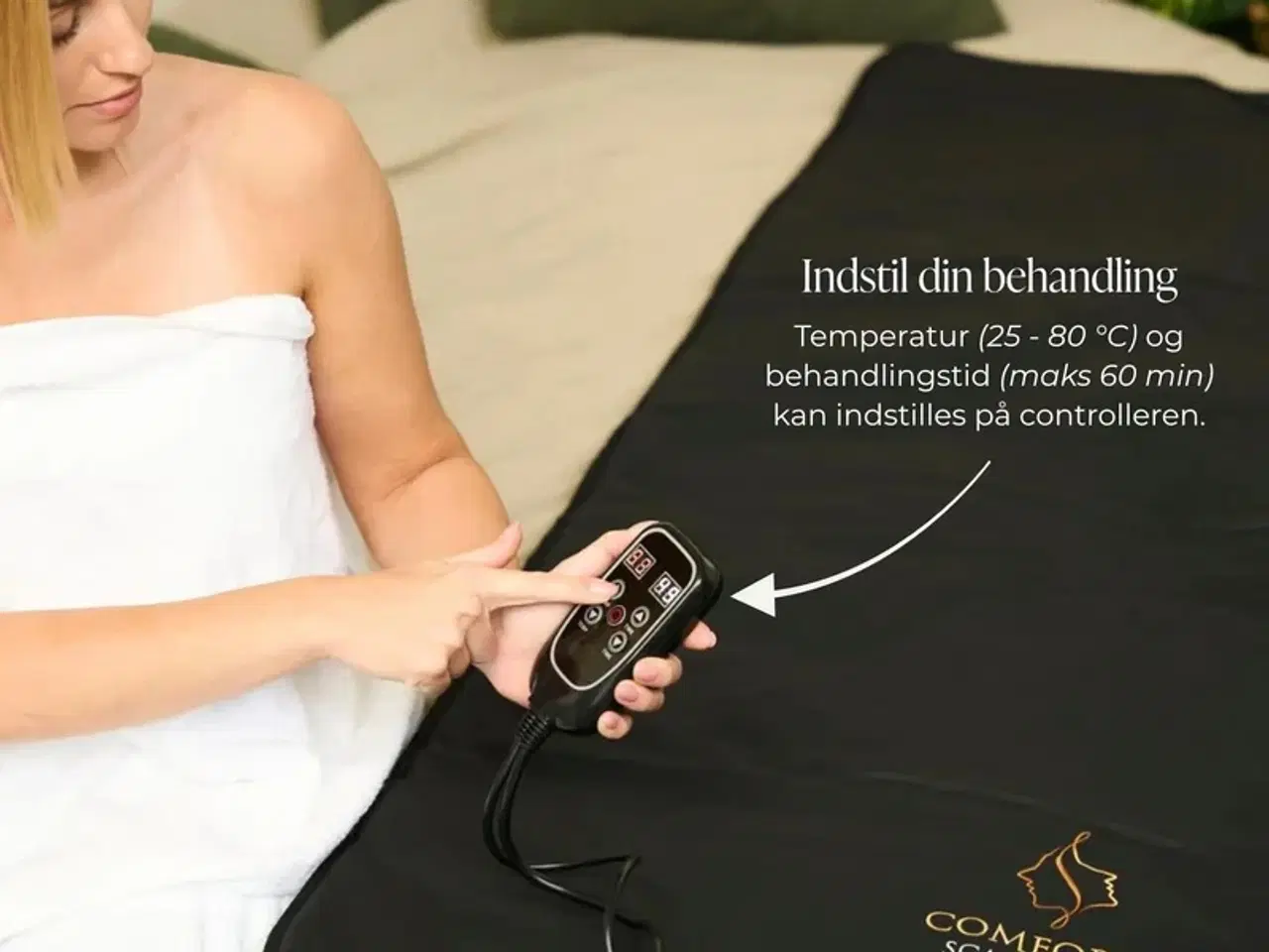 Billede 6 - Comforth Infrarødt Luksus Saunatæppe