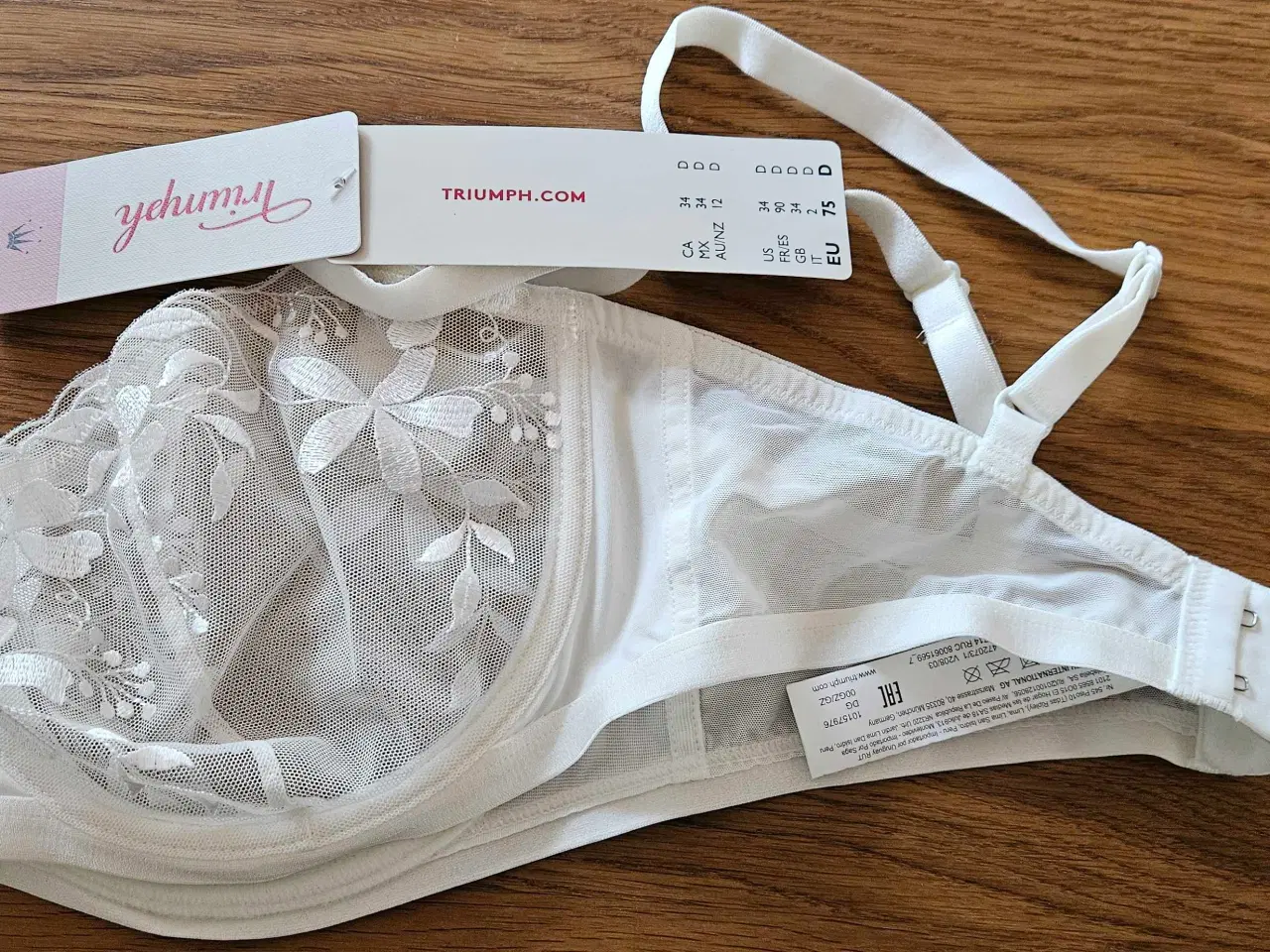 Billede 3 - Triumph sexy angel spotlight wh BH 75 D