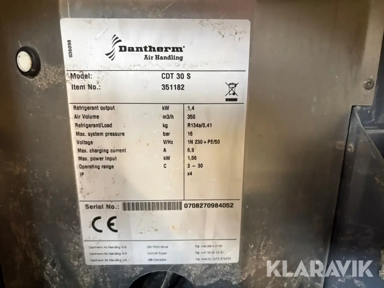 Billede 8 - Affugtere Dantherm CDT 30 S / CDT 30 S MK II 3 styk