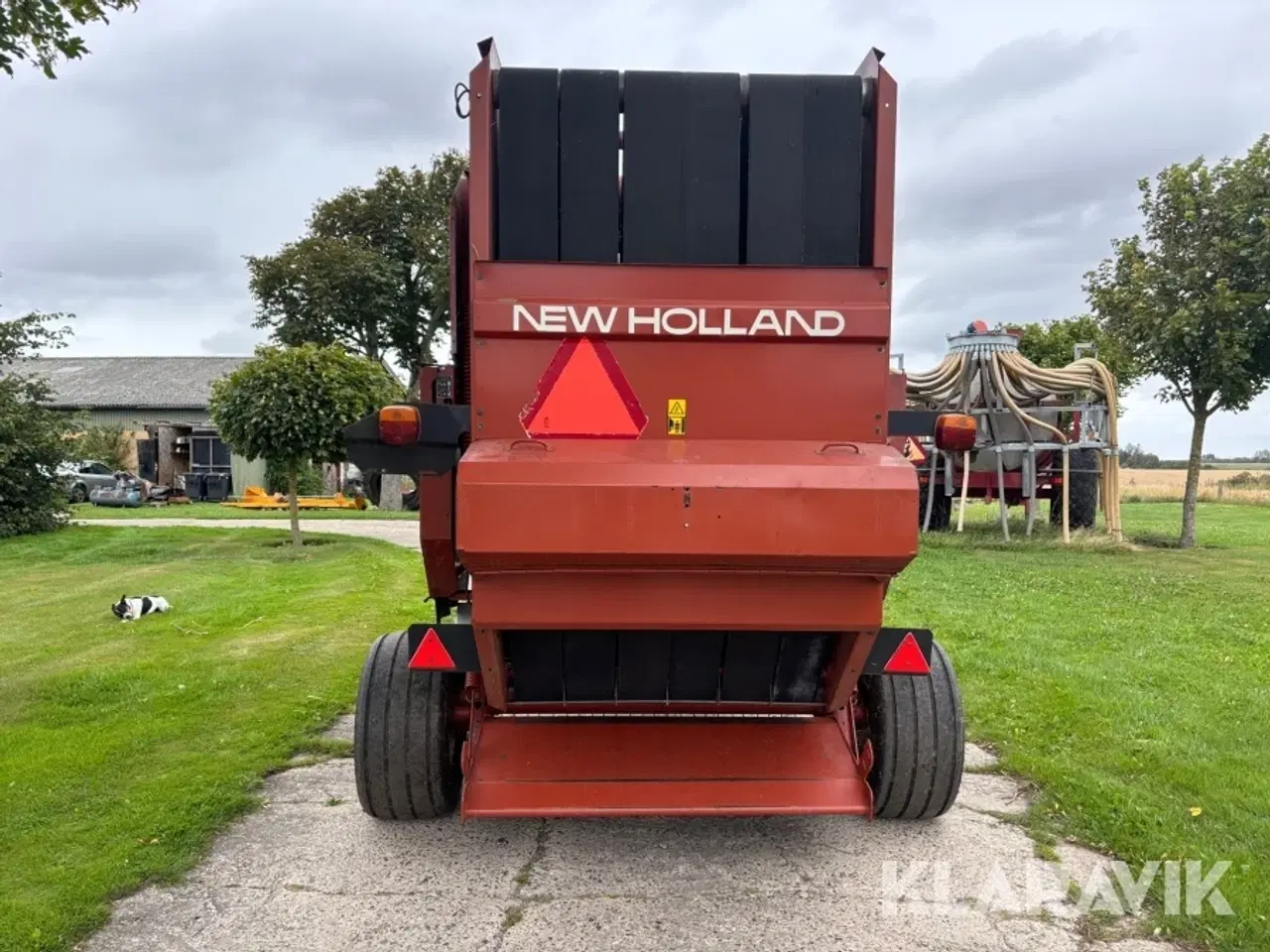 Billede 4 - Rundballepresser New Holland 5980