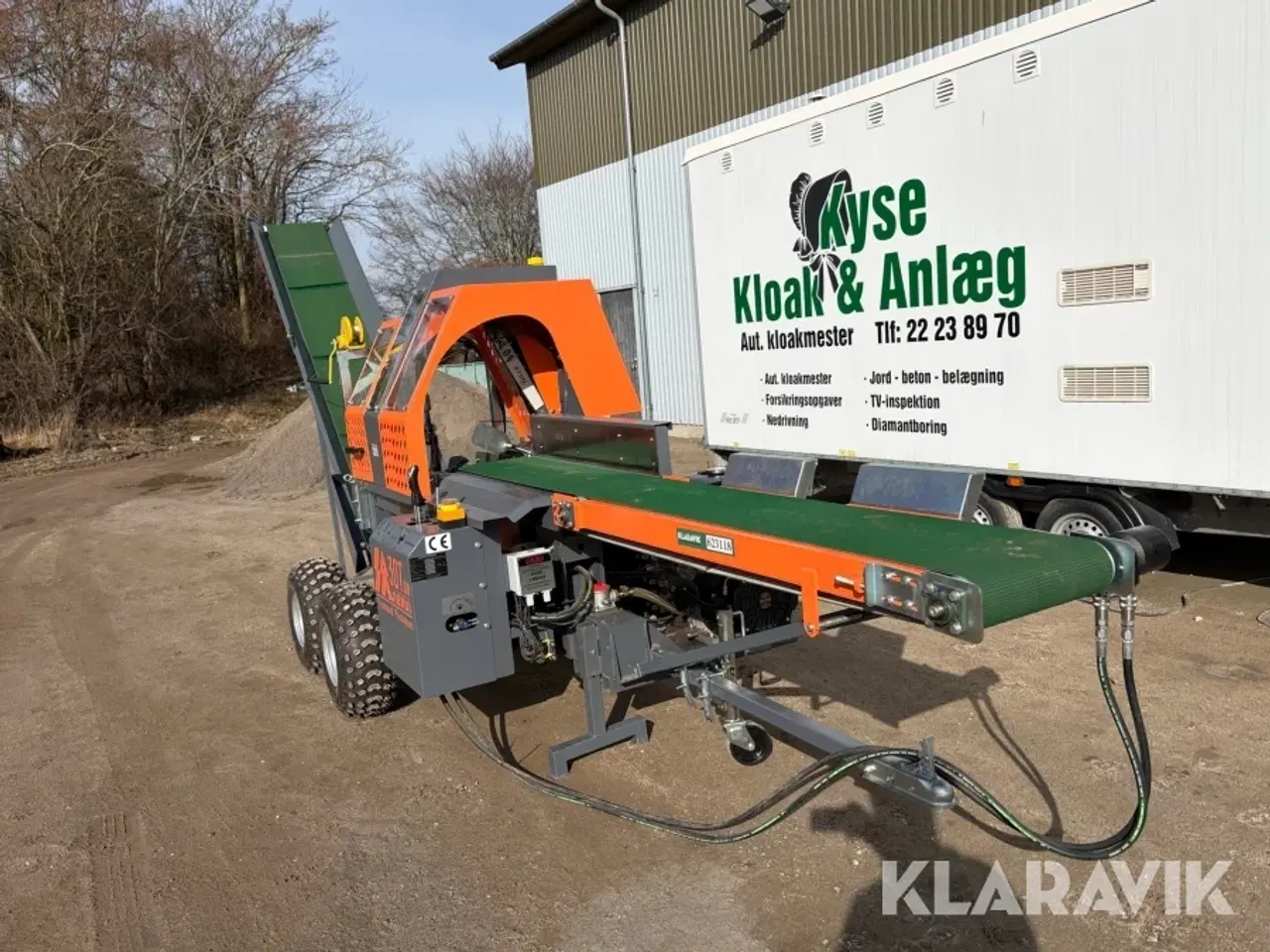 Billede 4 - Save/flækkeanlæg Jieru 30T Firewood Processor